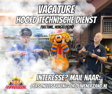 Vacature Hoofd Technische Dienst